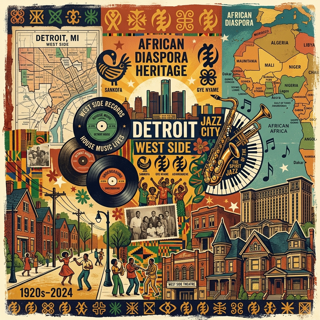 Diaspora heritage portal banner background